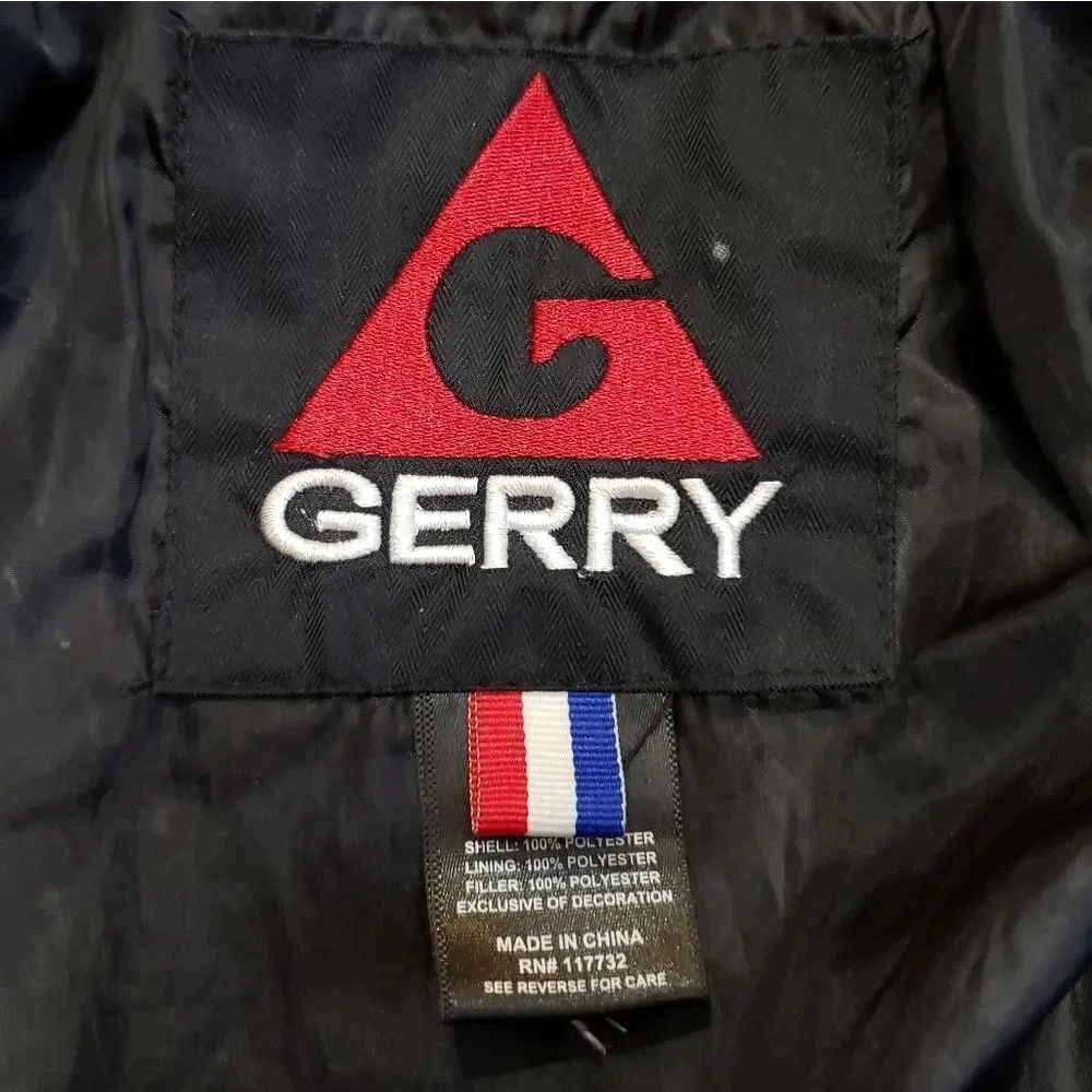🧡Gerry Lime Green, Gray, & Black Cold Weather Puffer Jacket Insert Small
